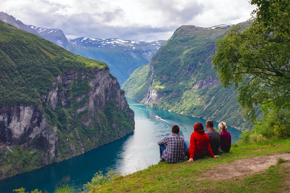 Market Research in Geirangerfjord Norway