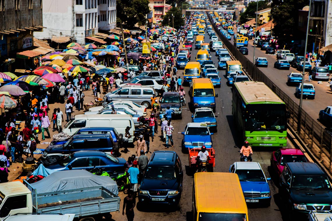 Market Research in Guinea Bissau, Africa