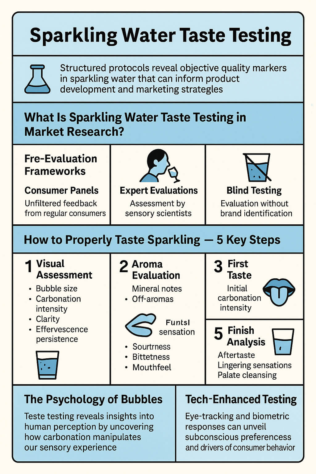 Sparkling Water Taste Testing