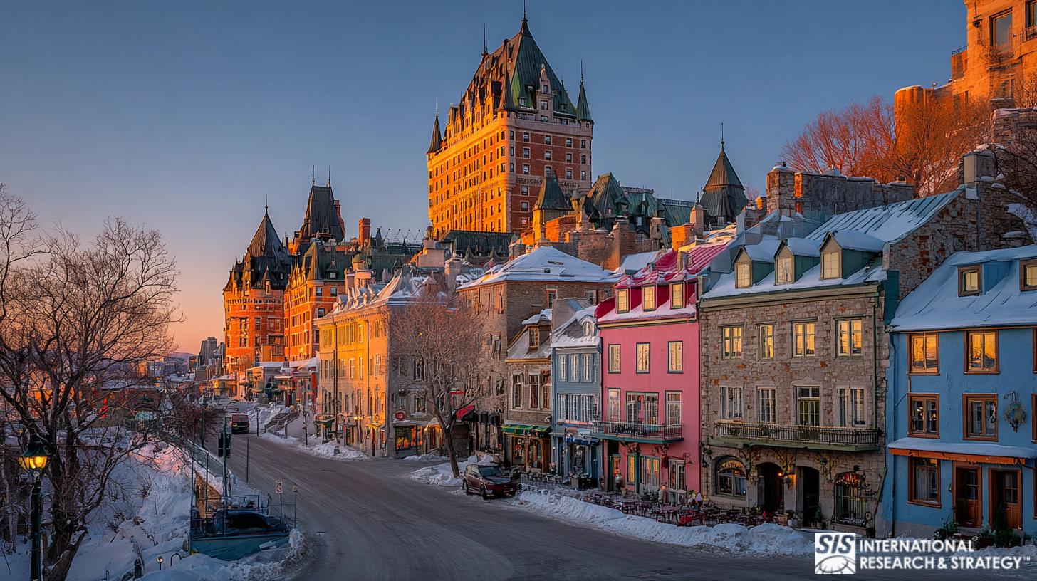 Québec, (4) Études de marché et stratégie internationales SIS