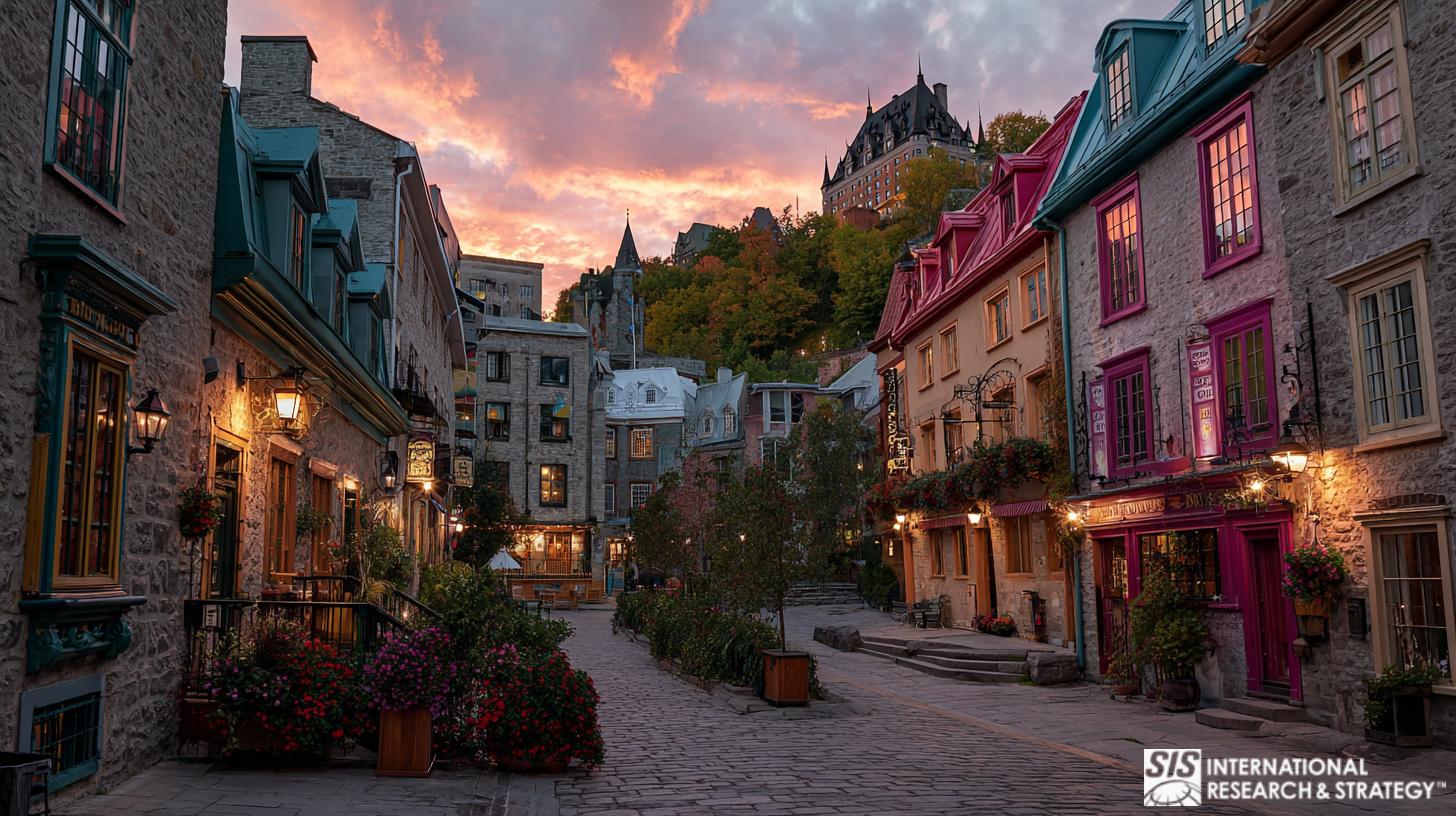 Québec, (6) Études de marché et stratégie internationales SIS