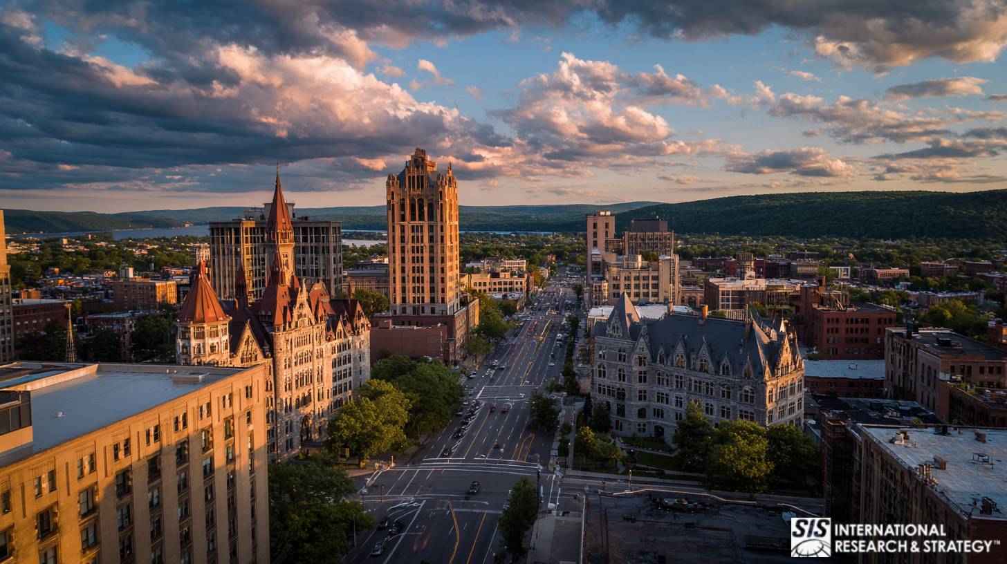 Albany New York (2) การวิจัยและกลยุทธ์การตลาดระหว่างประเทศของ SIS