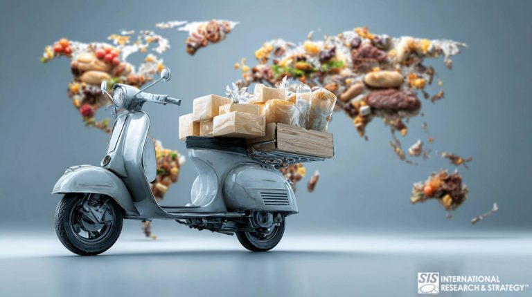 Ricerca di mercato europea della consegna di cibo