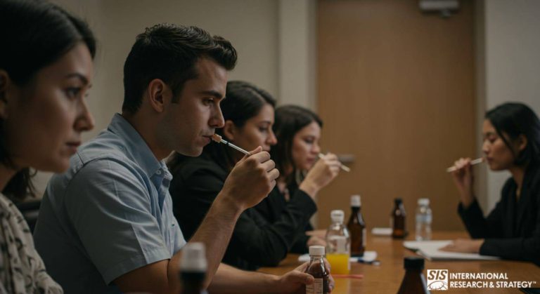 Pesquisa de mercado para testes de produtos