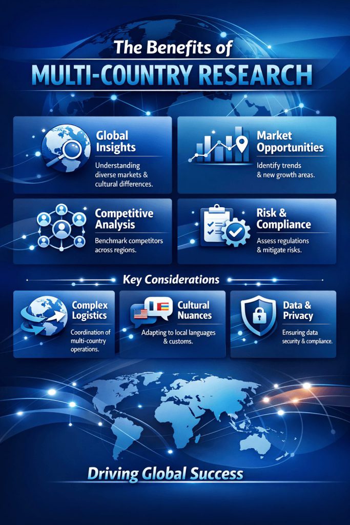 Multicountry research Investigación y estrategia de mercado internacional de SIS