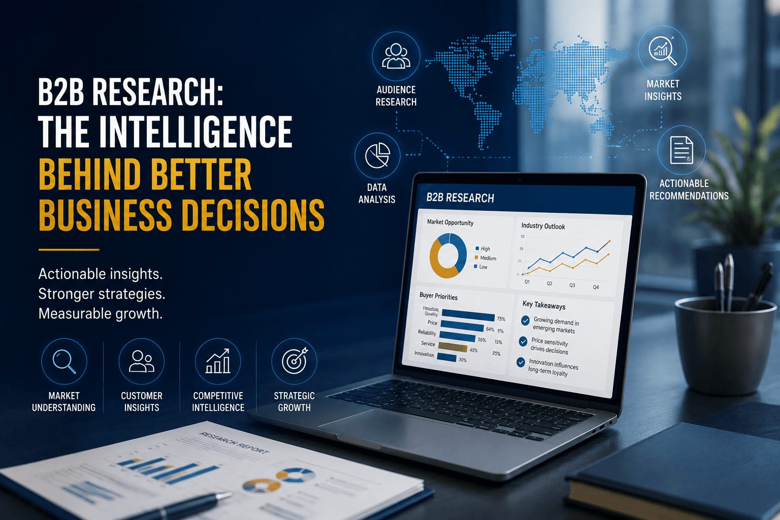 B2B research SIS International Market Research & Strategy